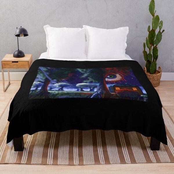 Item preview, Dark Fantasy Night Forest with Watchful Eye designed and sold by J-Mindful.