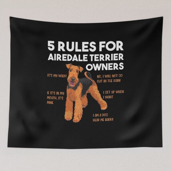 Item preview, Airedale Terrier Puppy Large Terrier Wire (13) designed and sold by DistortedDemon.