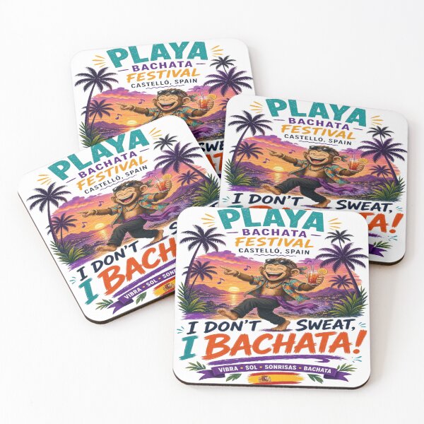 Item preview, I Don’t Sweat I Bachata Funny Monkey Dance Shirt – Playa Bachata Festival Castelló Spain designed and sold by Sushikidsntoddlers.