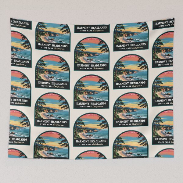 Item preview, Harmony Headlands State Park (California), USA designed and sold by PinkandP.