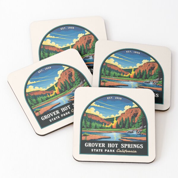 Item preview, Grover Hot Springs State Park (California), USA designed and sold by PinkandP.
