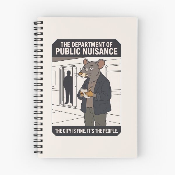 Item preview, The Department of Public Nuisance Urban Rat designed and sold by SplashTastic.