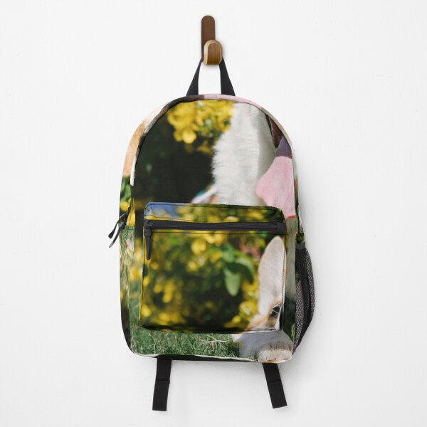 Item preview, Adorable Corgi Lying On Grass Near Yellow Flowers designed and sold by lakelatisha.