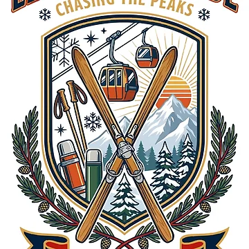 Artwork thumbnail, Retro skiing by Remy490