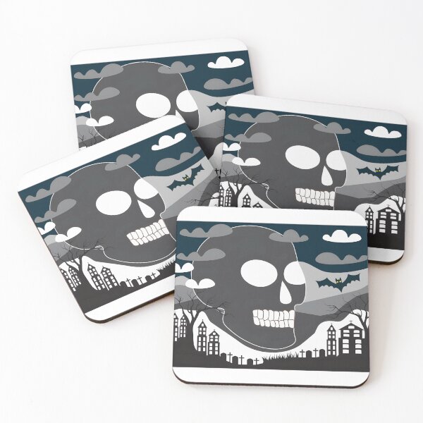 Item preview, Halloween Skull Moon designed and sold by Claire458.
