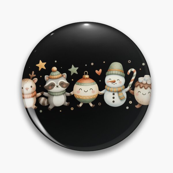 Item preview, Cute Christmas Friends Reindeer Kawaii Xmas designed and sold by Zizo-DR44.