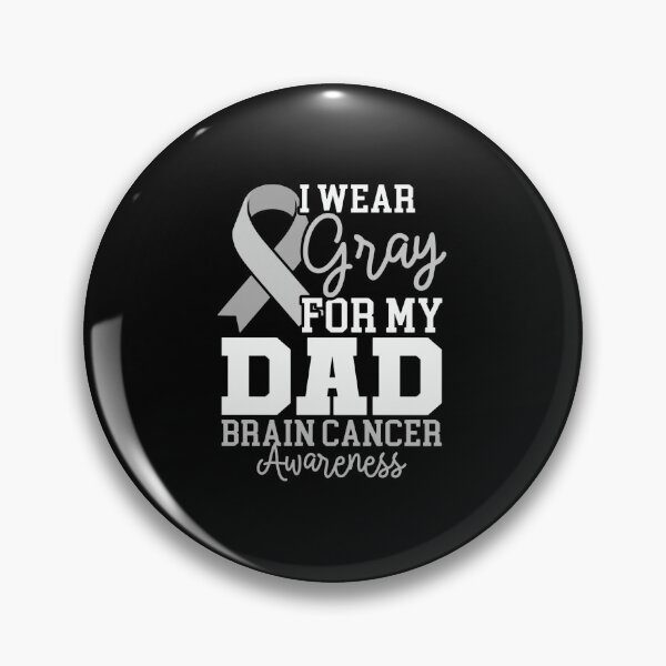 Item preview, I Wear Gray for My Dad Brain Cancer Awareness designed and sold by haitrieuic96.