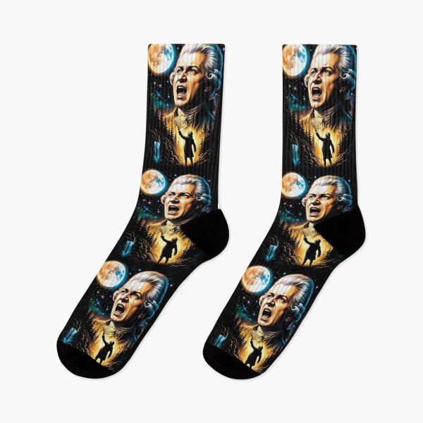 Item preview, Wolfgang Amadeus Mozart Howling At The Moon Classical Music designed and sold by GrandeDuc.