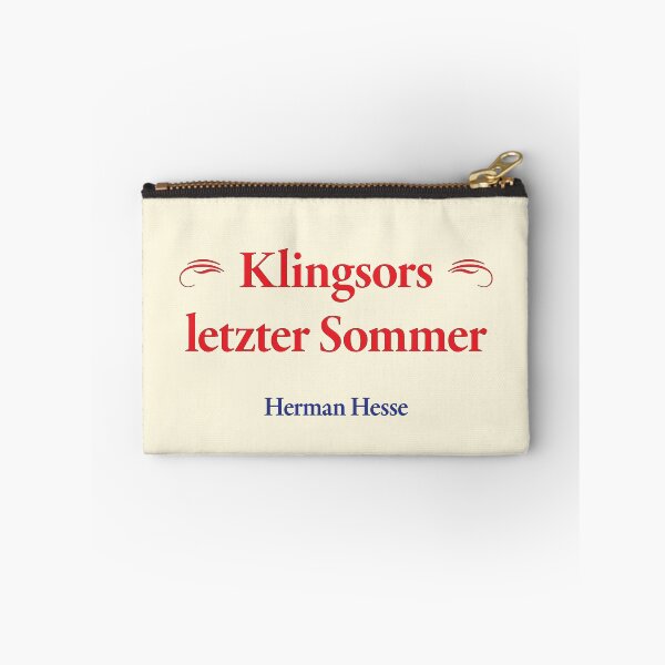 Item preview, Herman Hesse Klingsors letzter Sommer Classic Literature designed and sold by CharlottePlaceArt.