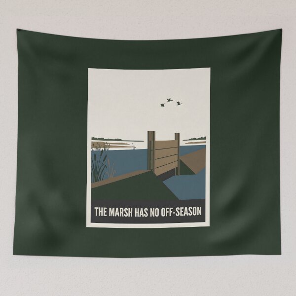 Item preview, The Marsh Has No Off Season Wetland Infrastructure designed and sold by SplashTastic.