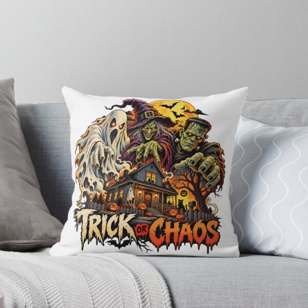 Item preview, Trick or Chaos – Halloween Monster Mayhem designed and sold by Azagthoth.