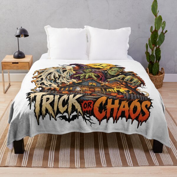 Item preview, Trick or Chaos – Halloween Monster Mayhem designed and sold by Azagthoth.