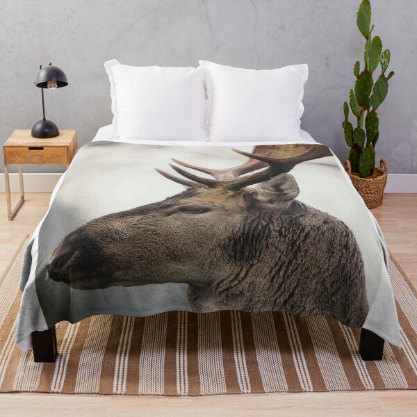 Item preview, Close Up Side Profile Of Red Deer Stag Head designed and sold by swhittington.