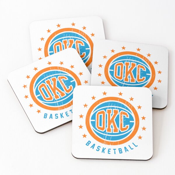 Item preview, OKC Basketball Retro Distressed Logo designed and sold by elijbclaude.