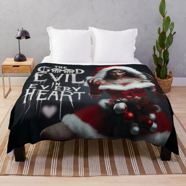 Item preview, Merry Hellmas Good Evil Heart Girl designed and sold by Voodoo Store Paranormal Collections.