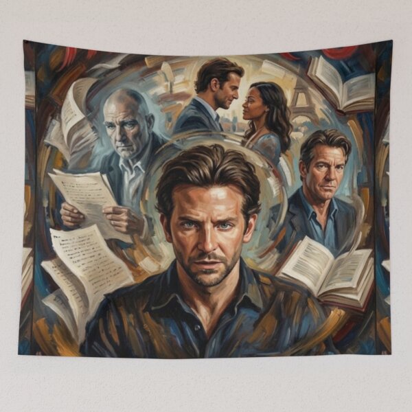 Item preview, The Words Romantic Drama Fine Art Tribute designed and sold by Art's Diner.