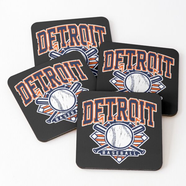 Item preview, Vintage Detroit Baseball Logo with Crossed Bats and Ball designed and sold by elijbclaude.
