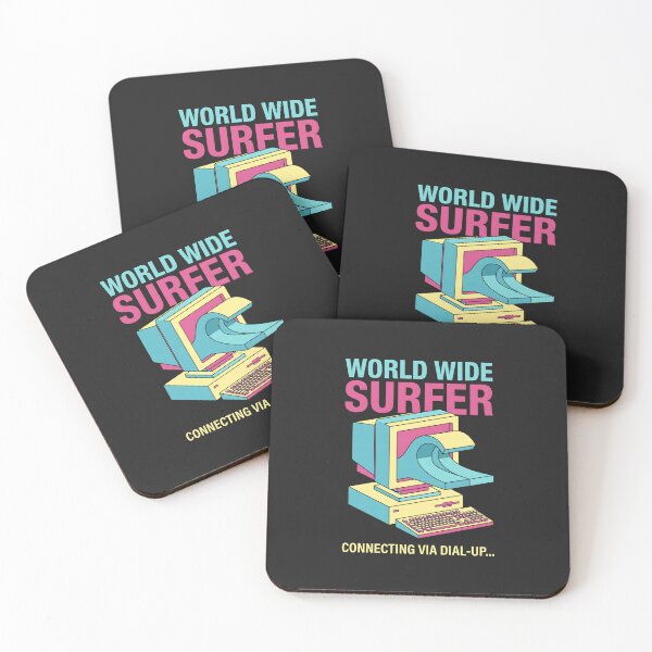 Item preview, World Wide Surfer Retro Dial Up Computer designed and sold by SplashTastic.