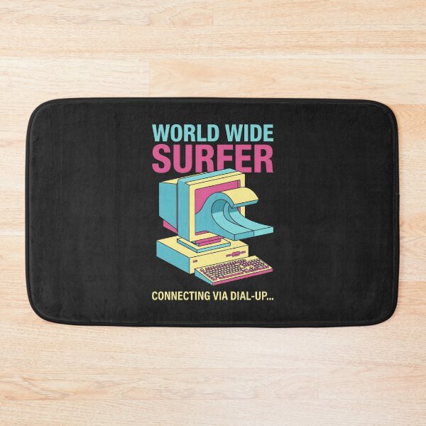 Item preview, World Wide Surfer Retro Dial Up Computer designed and sold by SplashTastic.