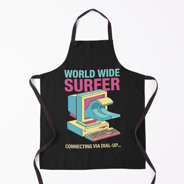 Item preview, World Wide Surfer Retro Dial Up Computer designed and sold by SplashTastic.