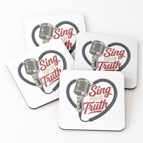 Item preview, Sing Your Truth Vintage Microphone Art — Retro Vocalist & Singer Gift designed and sold by cannsuh.
