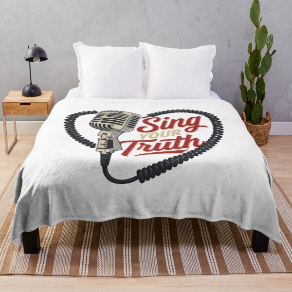 Item preview, Sing Your Truth Vintage Microphone Art — Retro Vocalist & Singer Gift designed and sold by cannsuh.