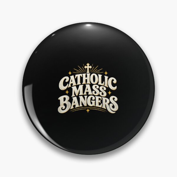 Item preview, Catholic Mass Bangers Funny Retro Church Choir designed and sold by ArchibaldStone.
