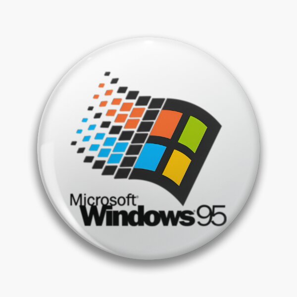 Aperçu de l'œuvre Petit logo de Windows 95 de Microsoft créée et vendue par Krypteiaxx.