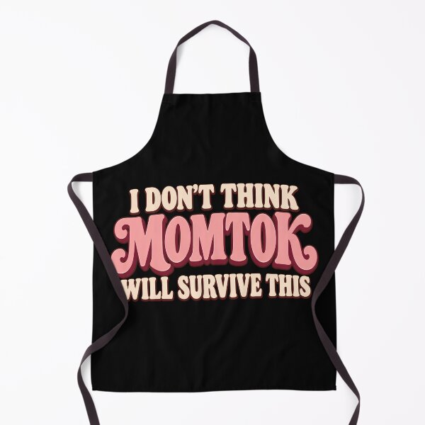 Item preview, I Don't Think MomTok Will Survive This | Retro Reality TV Quote designed and sold by BumbleBloom7.