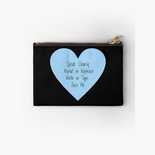 Item preview, Heart Sticky Note Style Communication Aids Mask for Disability Education designed and sold by Jenny Meehan jennyjimjams jennymeehanart.