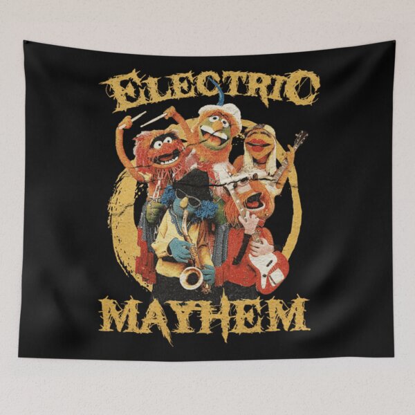 Item preview, Electric Mayhem Band Vintage Style Graphic designed and sold by elijbclaude.