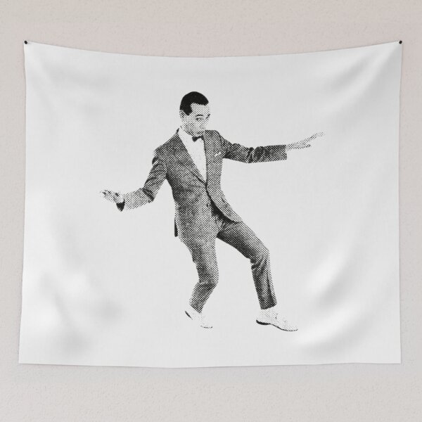 Item preview, Pee Wee Herman Silhouette Dancing Pose designed and sold by elijbclaude.