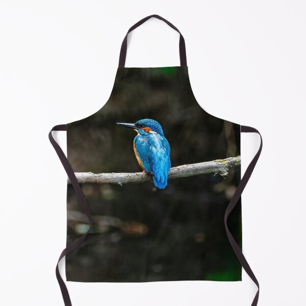 Item preview, Common Kingfisher Resting On Horizontal Tree Branch designed and sold by Foxieri.