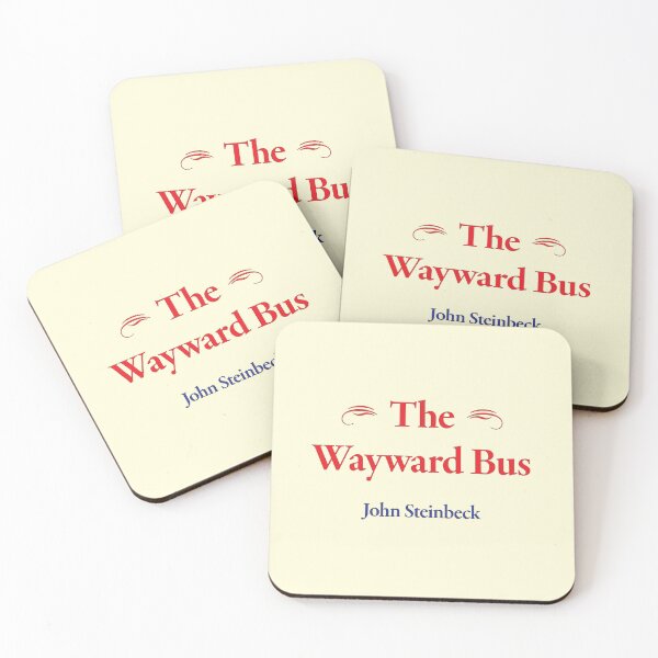 Item preview, John Steinbeck The Wayward Bus Classic Writer designed and sold by CharlottePlaceArt.