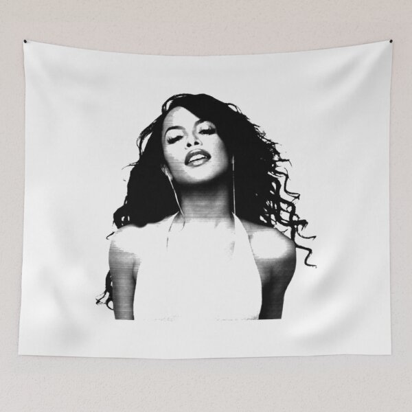 Item preview, Aaliyah Portrait Illustration Tribute designed and sold by elijbclaude.