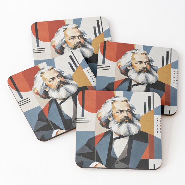 Item preview, Karl Marx Art Painting – Political Philosopher Portrait designed and sold by GalleryKauffeld.