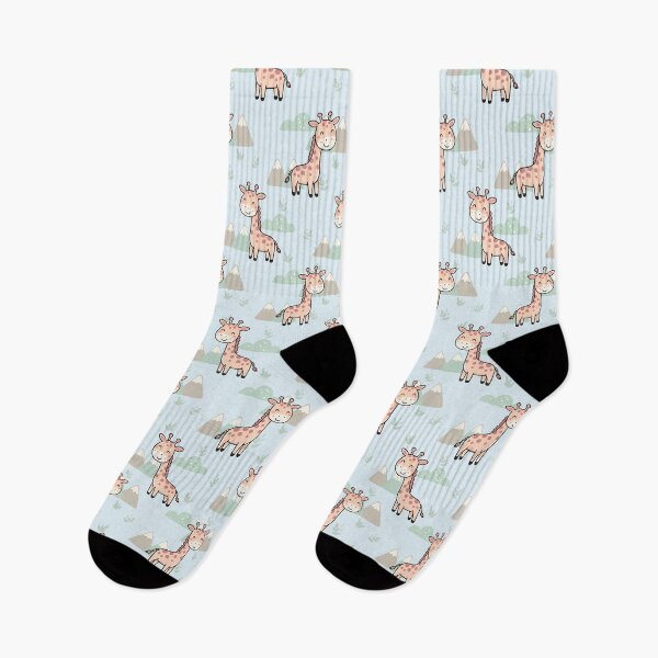 Item preview, Cute Little Giraffe Seamless Pattern Background designed and sold by prapapon.