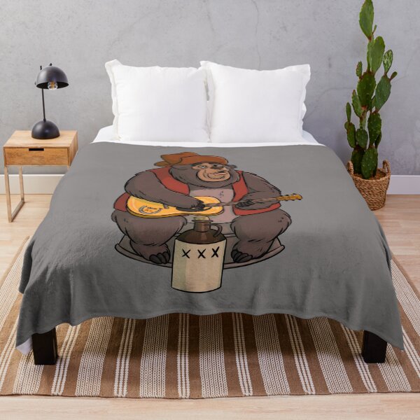 Item preview, Sad Country Bear Musician with Whiskey Jug-36 designed and sold by ralkoanastac.