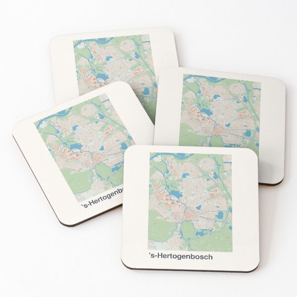 Item preview, 's-Hertogenbosch Minimalistic Map Art designed and sold by MapsNerd.