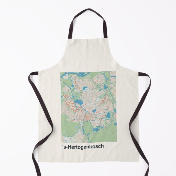 Item preview, 's-Hertogenbosch Minimalistic Map Art designed and sold by MapsNerd.