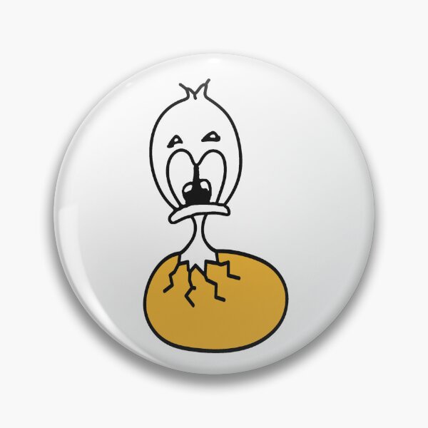 Item preview, Cute Hatching Chick in a Yellow Egg designed and sold by MirrorsFineArt.