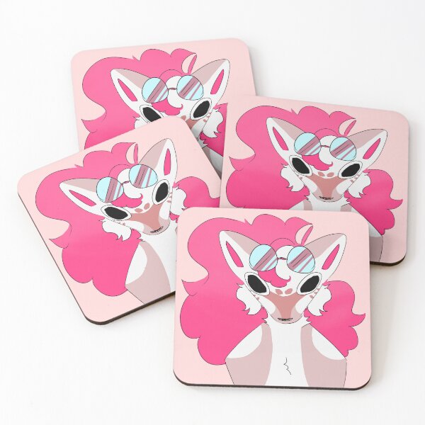 Item preview, Pink Aviator Fox designed and sold by Chiwawacu.