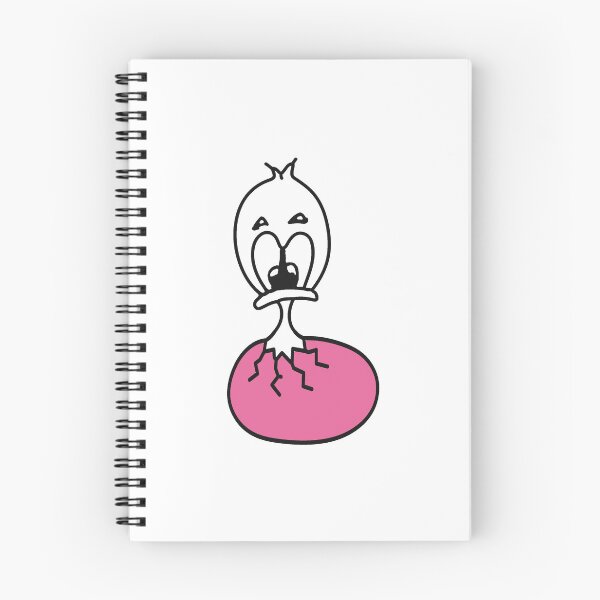 Item preview, Cute Hatching Chick in a Pink Egg designed and sold by MirrorsFineArt.