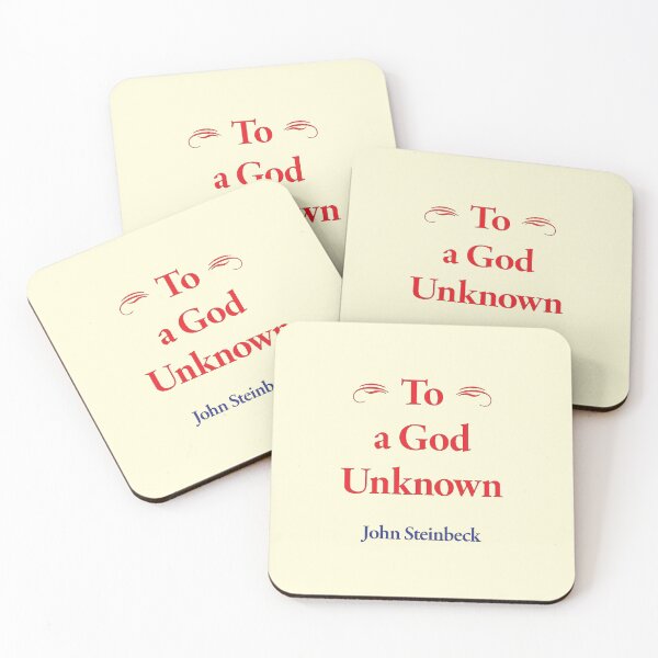 Item preview, John Steinbeck To a God Unknown Classic Writer designed and sold by CharlottePlaceArt.