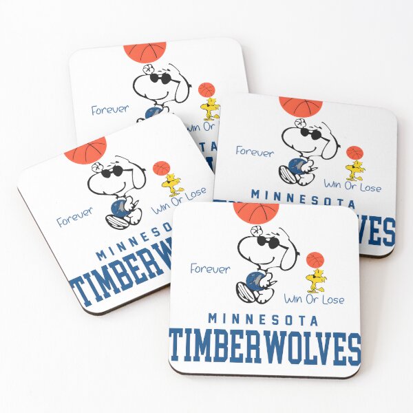 Item preview, Snoopy Minnesota Timberwolvess Basketball designed and sold by AdrianMis.