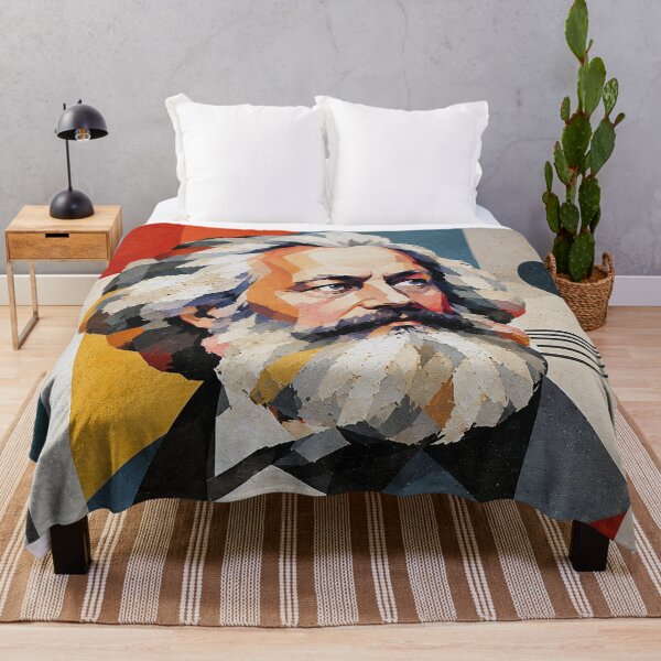 Item preview, Karl Marx Painting – Marxism, Philosophy and Revolution designed and sold by GalleryKauffeld.