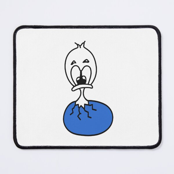 Item preview, Cute Hatching Chick in a Blue Egg designed and sold by MirrorsFineArt.