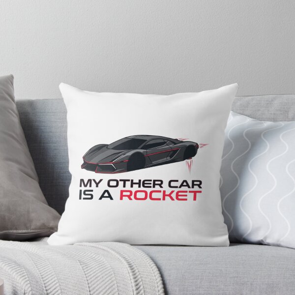 Item preview, My Other Car Is a Rocket – Funny Supercar Racing Shirt designed and sold by 1DreamerShop.