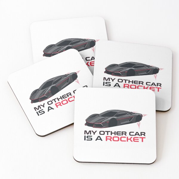 Item preview, My Other Car Is a Rocket – Funny Supercar Racing Shirt designed and sold by 1DreamerShop.