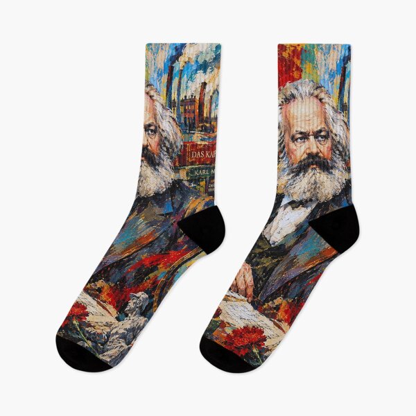 Item preview, Karl Marx Painting – Political Philosophy and Social Theory designed and sold by GalleryKauffeld.